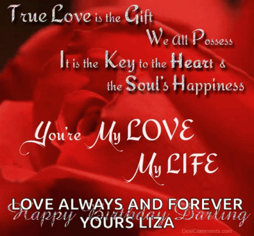 Happy Birthday Wife Liza GIF