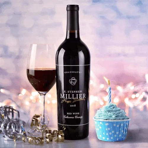 Happy Birthday Wine