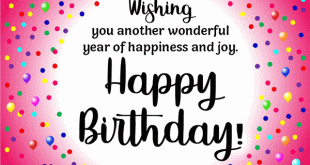Happy Birthday Wishing You Happiness GIF