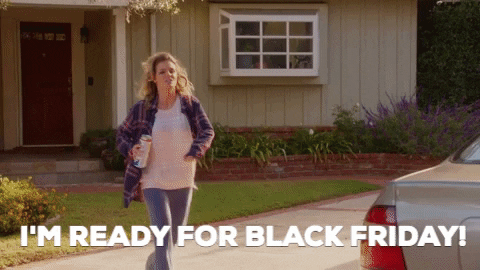 Happy Black Friday Chelsey Crisp GIF