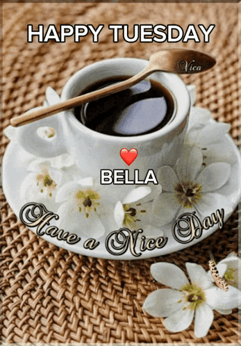 Happy Blessed Tuesday Black Coffee GIF