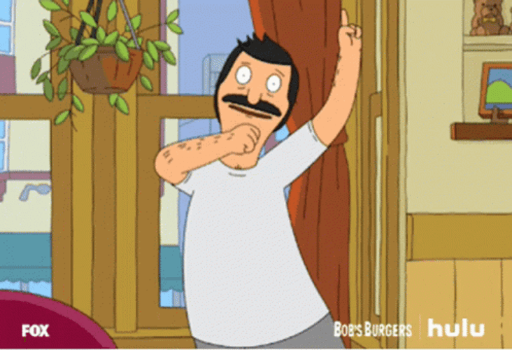 Happy Bob Belcher Dancing Bobs Burgers GIF