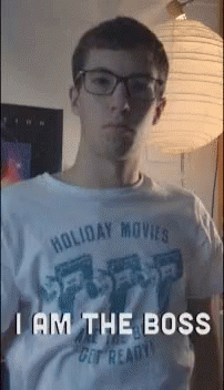 Happy Boss Day I Am The Boos Nerd GIF