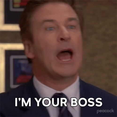 Happy Boss Day I'm Your Boss GIF