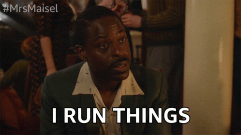 Happy Boss Day I Run Things GIF