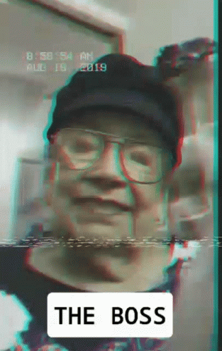 Happy Boss Day Old Woman GIF