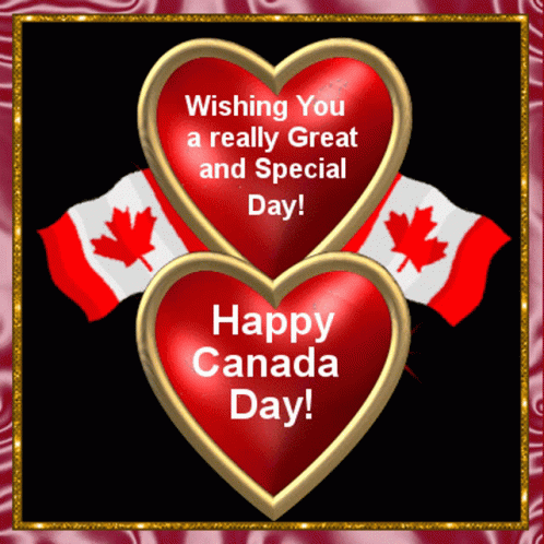 Happy Canada Day Greeting Card