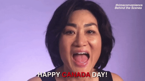 Happy Canada Day Kim's Convenience GIF