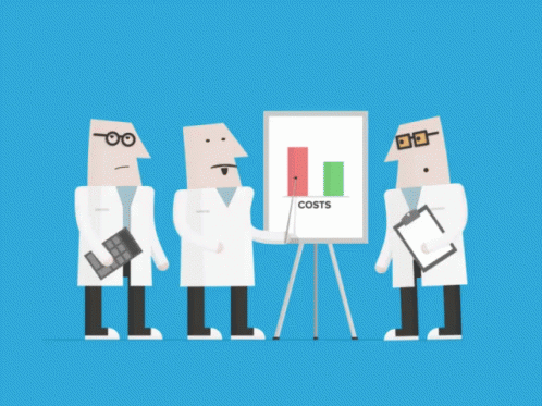 Happy Cartoon Science Presentation GIF