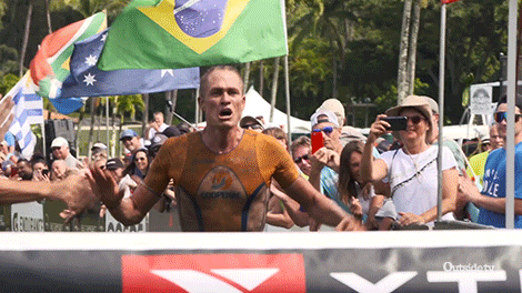 Happy Celebration Finish Line Win GIF
