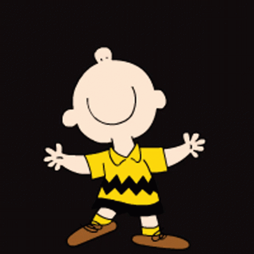Happy Charlie Brown And There Was Much Rejoicing  GIF