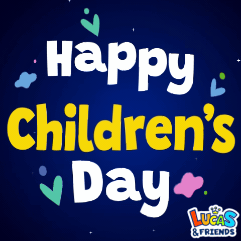 Happy Children's Day Lucas and Friends Greeting Card