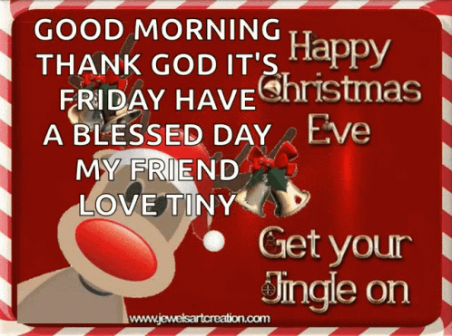 Happy Christmas Eve 498 X 371 Gif GIF