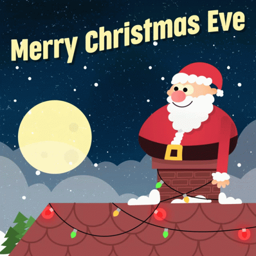 Happy Christmas Eve 498 X 498 Gif GIF