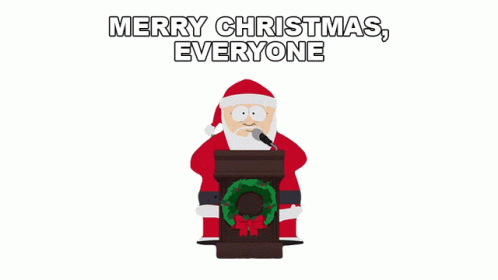 Happy Christmas Harry Everyone From Santa GIF