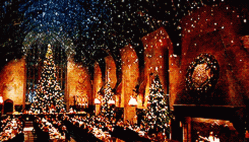 Happy Christmas Harry Feastful Evening GIF