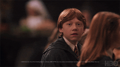 Happy Christmas Harry Potter Ron Weasely Cute Smile GIF