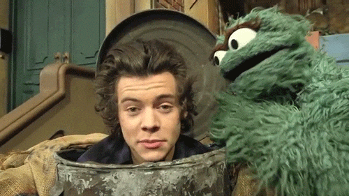 Happy Christmas Harry Styles Elmo Street GIF