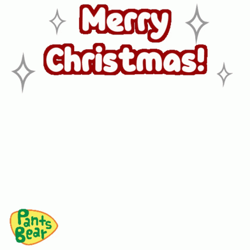 Happy Christmas Pants Bear GIF