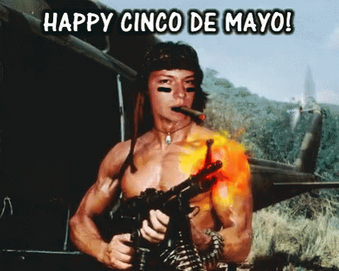 Happy Cinco De Mayo Rambo GIF