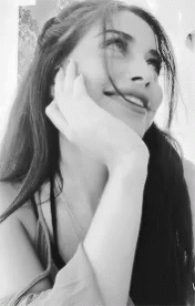 Happy Cindy Kimberly Hand On Chin GIF