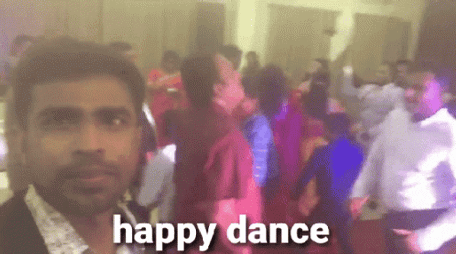 Happy Dance Indian Guy GIF 