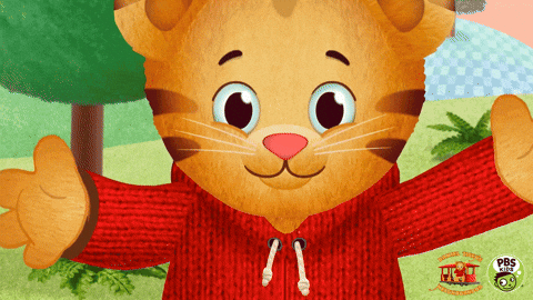 Happy Daniel Tiger Pbs Kids GIF