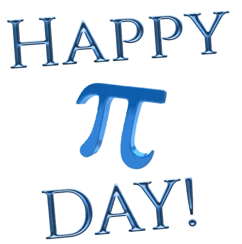Happy Day Sign With Pi Symbol GIF