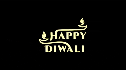 Happy Diwali Blurry Background GIF