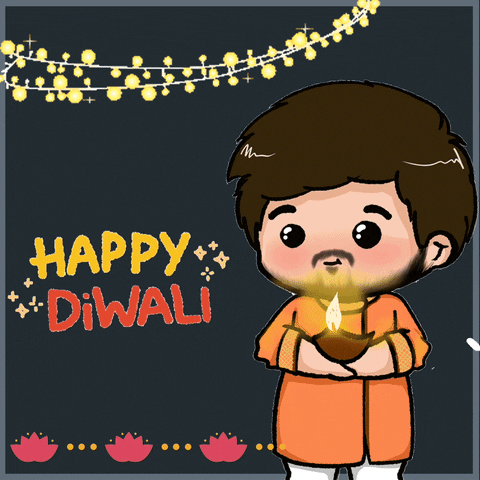 Happy Diwali Boy GIF