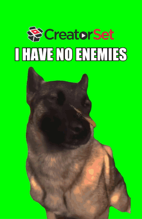 Happy Doggo I Have No Enemies GIF