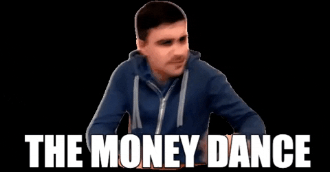 Happy Donald Trump Money Dance Parody GIF
