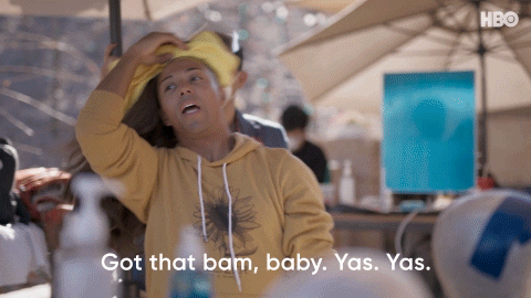 Happy Drag Queen Dancing Bam GIF