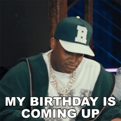 Happy Early Birthday Coming Up Rapper Reginald Sergile GIF