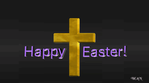 Happy Easter Cross