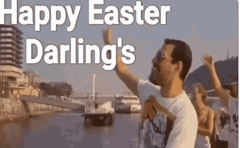Happy Easter Darling's Freddie Mercury GIF