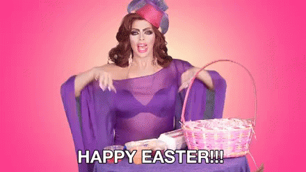Happy Easter Drag Queen GIF
