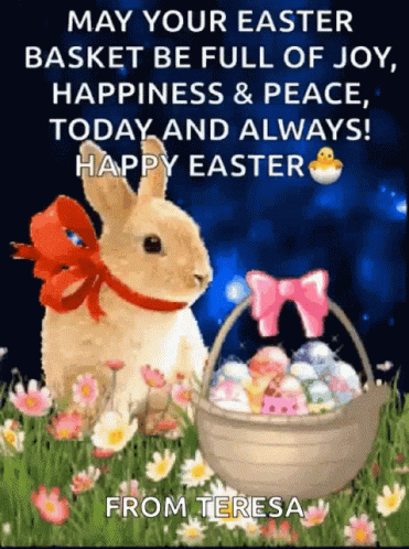 Happy Easter Easter Bunny Holy Saturday GIF