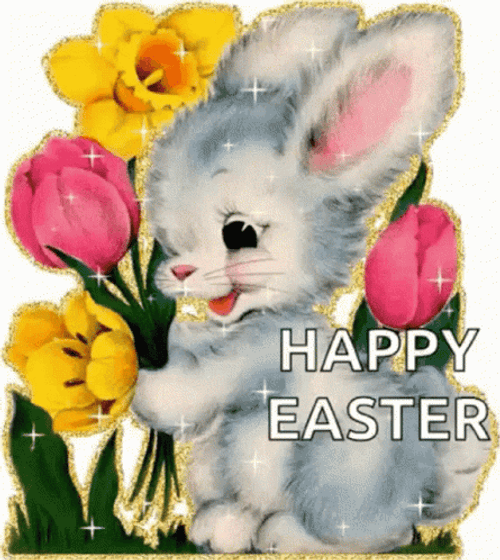 Happy Easter Sunday Bunny GIF