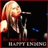 Avril Lavigne So Much For My Happy Ending GIF