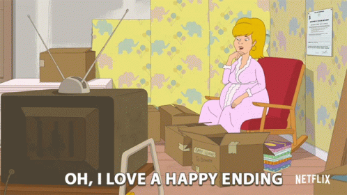 Sue Murphy I Love A Happy Ending GIF
