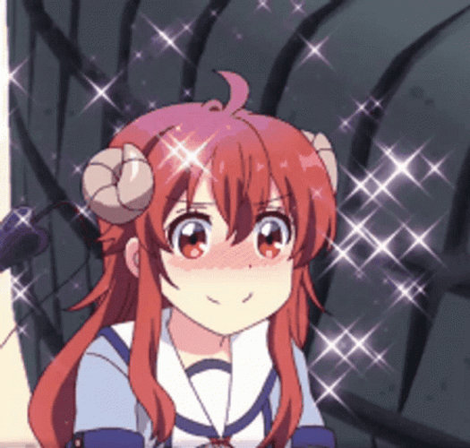 Happy Cute Anime Girl Smile GIF 