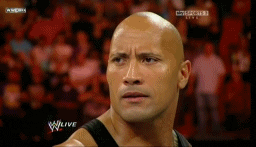 Happy Face Dwane Johnson Wrestling GIF
