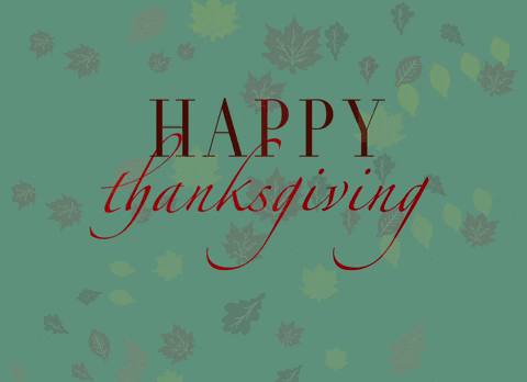 Happy Family Thanksgiving This Fall Season GIF