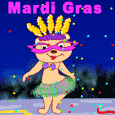 Happy Fat Tuesday Cutie Animation GIF