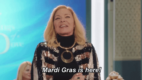 Happy Fat Tuesday Mardi Gras Is Here GIF