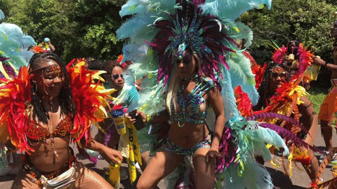 Happy Fat Tuesday Masquerade Dance GIF
