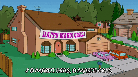 Happy Fat Tuesday O Mardi Gras GIF