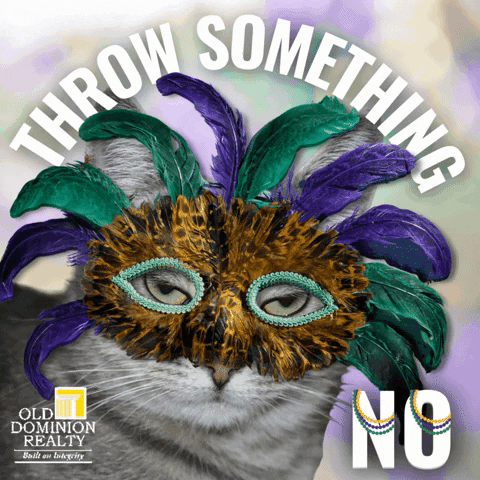 Happy Fat Tuesday Throw Something GIF