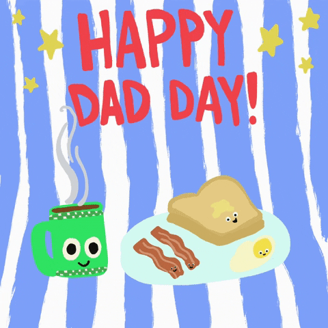 Happy Father's Day Breakfast GIF